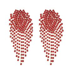 Boucles d'Oreilles Strass - Magnifiques Boucles d'Oreilles Longues Pendantes

 Faites une déclaration avec ces superbes grandes boucles d'oreilles en strass pour femmes. Parfaites pour toutes les tenues de fête, ces boucles d'oreilles présentent un design long et suspendu et des strass brillants qui capteront magnifiquement la lumière. Offrez-les à un être cher ou offrez-vous une touche de glamour.

 Style: TENDANCE

 Forme\motif : Géométrique

 Type de métaux : alliage de zinc

 Matériel: Strass

 Type d'article : boucles d'oreilles.

 Fine ou Fashion: Mode

 Type de boucle d'oreille: Boucles d'oreilles pendantes Long Hanging Earrings, Big Statement Earrings, Queen Earrings, Afrikaanse Mode, Long Tassel Earrings, Crystal Chain, Hanging Earrings, Jewelry Outfit, Crystal Drop Earrings