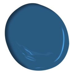 a blue paint with a white background and the colors are dark blue, but it is not