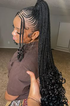 Straight Up Hairstyles, Cornrows Braids For Black Women, Twisted Hair, Feed In Braids Hairstyles, African Hair Braiding Styles, Braided Cornrow Hairstyles, Quick Braided Hairstyles, Braided Ponytail Hairstyles, Cool Braid Hairstyles