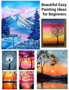 beautiful easy painting ideas for beginners