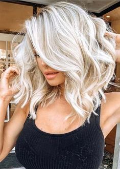 tono cabello ideal piel 6 Blonde Hair Shades, Hair Color Balayage, Short Blonde Hair, Medium Hair Cuts, Medium Length Hair Cuts, Great Hair, Hairstyles Haircuts, Blonde Hair Color