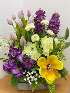 Candle Flower Arrangements, Easter Flower Arrangements, Spring Flower Arrangements, Silk Floral Arrangements, Flowers Bouquet Gift, Easter Flowers