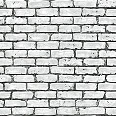 black and white brick wall texture background