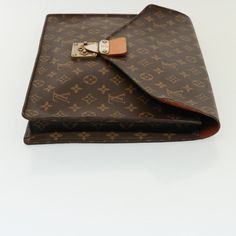 LOUIS VUITTON Monogram Porte Documents Senatur Briefcase M53335 LV Auth 77250  BRAND : LOUIS VUITTON   Color : Monogram   Material :  Monogram Canvas    Size(cm) : W36cm x H27cm x D4.5cm(Approx)   Size(inch) : W14.2 x H10.6 x D1.8inch(Approx)   Style : Briefcase   Comes with :  There is no item box and dust bag. We will send only the item you can see in the photo.    Serial No. : 872SL   Made in : France     This item has been used and may have some minor flaws. Before purchasing, please refer to the images for the exact condition of the item.   A return request must be submitted within 48 hours after delivery. Customer is responsible for return shipping costs and fees. Estimated return shipping costs for this item are $80. Contact Our Customer Support for details.  This item ships interna High-end Monogram Canvas Bag For Formal Occasions, High-end Formal Monogram Canvas Bag, Classic Office Satchel In Monogram Canvas, Formal Shoulder Bag With Leather Lining And Monogram Canvas, Formal Monogram Canvas Shoulder Bag With Leather Lining, Designer Formal Bags In Monogram Canvas, High-end Formal Coated Canvas Shoulder Bag, Classic Monogram Canvas Satchel For Office, Luxury Everyday Envelope Bag