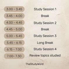 a poster with the words study session on it and numbers in different languages to read