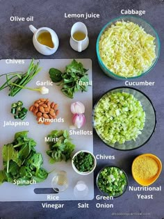 Goddess Salad Recipe, Salad Tiktok, Green Goddess Salad Recipe, Green Goddess Salad, Goddess Salad, Plats Healthy, Vegan Salad Recipes, Asian Salad, Tiktok Viral