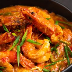 a close up of some food in a bowl