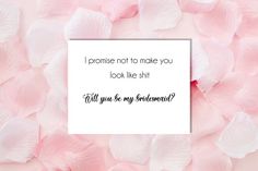 #bridesmaidproposal #willyoubemybridesmaid #bridesmaidgift #maidofhonorcard #maidofhonorgift #wedding #brides2019 #bridetobe #weddingplanning #maidofhonour #matronofhonorcard #willyoubemymaidofhonor #flowergirl Be My Bridesmaid Cards, Matron Of Honour, Maid Of Honour Gifts, Will You Be My Bridesmaid