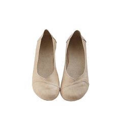 Gender: Women Type: Flats Main Materials: PU Insole: Canvas Sole: Rubber Type of Closure: Slip-on Style: Daily, Casual, Retro Season: Spring, Summer, Autumn Heel Height: Low (1-3 cm) Beige Leather Sole Slip-on Ballet Flats, Comfortable Beige Flat Heel Loafers, Beige Flat Loafers, Flat Court Shoes With Rubber Sole, Beige Flat Slip-ons With Leather Sole, Casual Beige Ballet Flats With Round Toe, Casual Spring Court Shoes With Leather Sole, Casual Low Heel Court Shoes With Leather Sole, Comfortable Beige Round Toe Flats