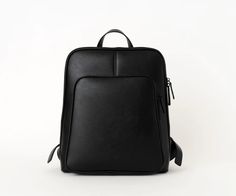 The Olivia Backpack is the most sleek and stylish backpack we've made! Conveniently made to store all the necessary things, including any 13" laptop.  Plenty of pockets to hold and store all the essentials (phone, Chapstick, wallet, hand sanitizer, etc.). Use it for work, school, travel, and everything else in-between. Modern Laptop Bag For Back To School, Rectangular Laptop Bag For Commuting And Back To School, Modern Bags With Luggage Sleeve For Back To School, Modern Back To School Bags With Luggage Sleeve, Modern Backpack With Luggage Sleeve For Back To School, Modern Leather Backpack For Back To School, Commuting Backpack Laptop Bag, Modern Rectangular Laptop Bag For Back To School, Versatile Rectangular Backpack With Laptop Sleeve