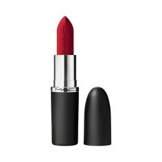 Our iconic Matte Lipstick has been maxed out to give lips more with a silky-matte finish and good-for-lips formula that looks richer, feels better and lasts longer. Get more colour with full-coverage, pigment-rich payoff in our widest range of Artist-approved shades. Get more comfort with a creamy blend of coconut oil, organic shea butter and [organic] cocoa butter that conditions and nourishes lips. Get more care with instant and eight-hour moisture. Get more longwear with 12 hours of non-fadin Mac Ruby Woo Lipstick, Lipstick Aesthetic, Ruby Woo Lipstick, Mac Ruby Woo, Mac Lipstick Shades, Russian Red, Ruby Woo, Batons Matte, Lipstick Case