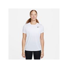 Turn up the heat in this women's Nike Dri-FIT tee, no experience necessary. Turn up the heat in this women's Nike Dri-FIT tee, no experience necessary. Nike Dri-FIT technology moves sweat away from your skin for quicker evaporation, helping you stay dry and comfortable Crewneck Short sleevesFIT & SIZING A roomy fit through the body and hips give you a relaxed feel and casual lookFABRIC & CARE Polyester Machine wash Imported Size: Xxl. Color: White. Gender: female. Age Group: adult. Pattern: Soli Turn Up, Plus Size Swimwear, Workout Tee, Nike Dri Fit, The Heat, Fabric Care, Dri Fit, Gender Female, Casual Looks