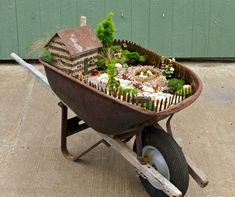 How to Plant a Wheelbarrow Fairy Garden in 12 Simple Steps