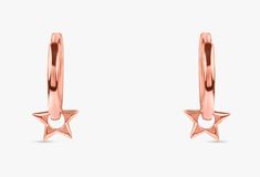 14k Gold Star Huggies / Solid Gold Hoops / Gold Huggies with Star Charms / Small Plain Gold Huggie Earrings / Sold As A Pair ✔ Diameters: Outer 14mm - Inner 11mm ✔ Size of the star charm: 7mm ✔ Hoop Thickness is 1.3mm ✔ Solid 14k Gold Available in 14K Yellow Gold, Rose Gold, White Gold Worldwide DHL shipping now available 1-3 business days 🛠 All Sarah Elise pieces are handcrafted to order, please allow 4 - 10 business days for shipping out. Need it sooner? Just ask and we will let you know if i Rose Gold Star Charm Earrings, Rose Gold Star Earrings With Star Charm, Rose Gold Star-shaped Earrings With Star Charm, Star Huggies, Gold Huggie Earrings, Gold Huggies, Hoops Gold, Huggie Earrings, Gold Star