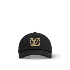 LOUIS VUITTON® - Lv City Cap - Black Designer Black Baseball Cap With Curved Brim, Luxury Embroidered Logo Snapback Baseball Cap, Luxury Embroidered Snapback Baseball Cap, Luxury Snapback Baseball Cap With Embroidered Logo, Luxury Logo Baseball Cap With Curved Brim, Designer Black Baseball Cap With Flat Brim, Luxury Baseball Cap With Curved Brim And Logo, Luxury Adjustable Baseball Cap With Curved Visor, Luxury Black Cap