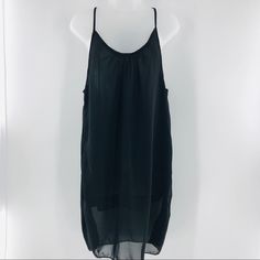 * Slip Dress - Loose Cut Mini Dress * Size Of Dress Shown Is The Medium Semi Sheer Material - Polyester/Cotton Color - Black Brand New In Factory Bag-Only Taken Out For Photos Ask For Measurements When Buying Sizes Run Small Solid Camisole Mini Dress With Built-in Bra, Sheer Material, Black Color, Slip Dress, Colorful Dresses, Womens Sizes, Brand New, Mini Dress, Womens Dresses