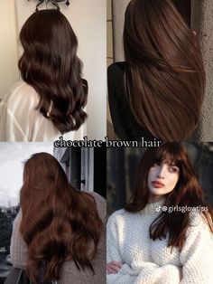 Brown Hair Looks, Brown Hair Inspo, Hair Tint, Hair Color Streaks, Hair Color Auburn, Pretty Hair Color, Haircuts Straight Hair, Hair Dye Colors, Hair Inspiration Color