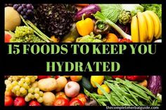 In this article, you'll learn and discover 15 foods that help keep you stay hydrated. Everyday Health, Stay Hydrated, Natural Healing, Nutrition, Healing, Fruit, Drinks, Health