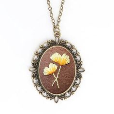 Specifications: You can use this necklace as a special gift for your friends or family. DIY embroidery necklace is beautiful and exquisite. Full material kit for you to DIY unique necklace. Item Name: DIY Embroidery Necklace Kit Material: Cotton Linen + Metal Features: DIY Necklace, Exquisite, Creative Gift Pendant Size: 4cm x 3cm x 3cm/1.57" x 1.18" x 1.18" (Approx.) Notes: Due to the light and screen setting difference, the item's color may be slightly different from the pictures. Please allow slight dimension difference due to different manual measurement. Package Includes: 1 x Necklace 1 x Ribbon 1 x Line 1 x Pattern Paper 1 x Needle 1 x Hoop Color: Style 7. Diy Embroidery Flowers, Chain Necklace Diy, Embroidery Necklace, Arts And Crafts Kits, Flower Women, Women Chain, Family Diy, Embroidery Shop, Diy Cross Stitch