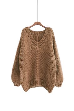 "New design for this winter! Oversize wool woman sweater gives you super warm and stylelish looking! Feastures: * oversize looking * drop-shoulder sleeves * chunky yarn knitted If you like it knitted by cotton yarn, pls. visit this link: https://www.etsy.com/listing/643364602/hand-knit-cotton-oversize-woman-sweater?ref=shop_home_active_1 Size: S(us 0-4) M(us 6-8) L(us 10-12)XL(us 14-16). Measurements: Size S: Chest - 47\"(120cm) Length - 26\" (65cm) Size M: Chest - 51\"(130cm) Length - 27\" (70c Thrift Inspo, Mustard Sweater, Woman Sweater, Black Pullover Sweater, Oversize Pullover, Pull Oversize, Glendale Az, Womens Sweaters, Sweater Oversize