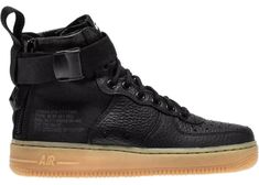 Buy and sell authentic Nike shoes on StockX including the Nike SF Air Force 1 Mid Black Gum (W) and thousands of other sneakers with price data and release dates. Nike Sf Air Force 1, Buy Nike Shoes, Nike Sf, Air Max 90 Premium, Air Force 1 Mid, Shoes Sneakers Nike, Black Gums, Military Boots, Hot Sneakers