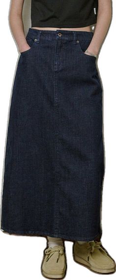 Fitted Knee-length Denim Jeans, High Rise Fitted Denim Blue Skirt, Fitted High Waist Dark Wash Denim Skirt, Fitted Mid-rise Denim Blue Skirt, Medium Wash Fitted Knee-length Skirt, Fitted Knee-length Denim Skirt, Fitted Knee-length Denim Blue Skirt, Fitted High Waist Dark Wash Skirt, High Rise Fitted Cotton Pencil Skirt