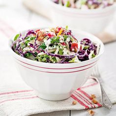 Senapsdressad vintersallad | ELLE Veggie Salad, Just Eat It, Dinner Inspiration, Gluten Free Eating, Everyday Food, Dinner Time, Food For Thought, Health Food