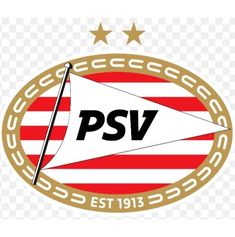 the psv logo with stars and stripes