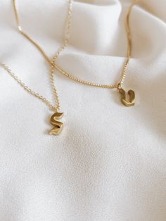 Rock it out with a gothic initial pendant paired with a box chain or cable chain for a can't-miss look. Details: ~ Material: 14K gold filled ~ Measure letter: 5.5mm Initial Pendant, Necklace Sizes, Gold Filled Chain, Box Chain, Initial Necklace, Chain Styles, Cable Chain, Ring Necklace, A Box