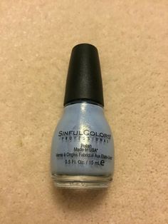 SINFUL COLORS NAIL POLISH - MIST-ERIOUS #1593 - FINE MICRO-GLITTER - UNOPENED Grey acrylic nails | Christmas nails acrylic | Coffin nails designs | Nail inspo | Silver glitter nails | Nail ideas acrylic | Ombre | Acrylic | Christmas | Simple | Summer | Silver | Pink Sinful Colors Nail Polish