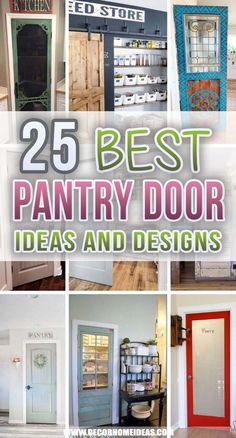 the 25 best pantry door ideas and designs for your kitchen or living room in one place