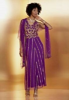 Trendy Fashion Ashro Purple Gold Formal Ball Dinner Cocktail Party Mardi Gras Maraye Gown Dress, Stunning Womens Dresses Formal Wrap, Caftan Dresses, Jacket Dresses, Purple Evening Dress, Afrocentric Fashion, Board Panda, Diy Wedding Dress, Long Evening Dresses, Evening Gown Dresses