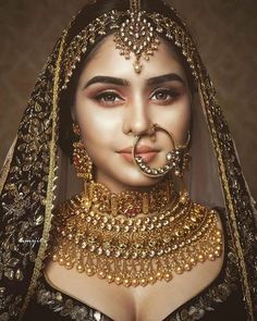 भारतीय दुल्हन संबंधी, Indian Wedding Bride, Bridal Jewels, Bridal Photography Poses, Indian Bridal Photos, Indian Bridal Jewelry Sets, Indian Bridal Jewelry, Bridal Photoshoot, Bridal Fashion Jewelry