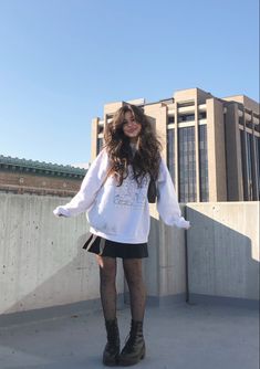 Tennis Skirt And Tights Outfit, Leona Doc Martens, Heart Tights Outfit Aesthetic, Tennis Skirt And Crewneck Outfit, Sheer Tights And Skirt Outfit, Leona Doc Martens Outfit, Skirt Crewneck Outfit, Doc Martens And Skirt, Black Tennis Skirt Outfit Winter