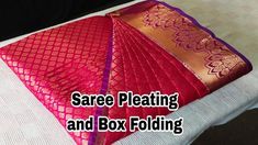 Pattu Saree Styling Ideas, Saree Pleating And Folding, Saree Prepleating, Saree Draping Styles Modern, Saree Draping Ideas, Saree Dress Design Ideas, Sari Draping