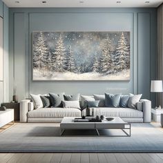 Horizontal 3D Textured  Wall Art Large Long Wide Original Winter Forest Painting On Canvas Panoramic Snowy Pine Trees Wall Art Starlit Art Horizontal Wall Art, Panoramic Wall Art, Large Long Wide, Framed Horizontal, Horizontal Art, Above Bed Decor Original Winter , Winter Forest Painting, Snowy Pine Trees Art, Starlit Night Landscape, Textured Canvas Art, Hand-Painted Wall Decor, Serene Winter Scenery, Holiday Season Art, Nature-Inspired Wall Art, Original Painting, Large Canvas Art, Living Room Decor, Snowy Landscape Painting, Rustic Cabin Decor, Tranquil Nature Art, Starry Sky Artwork Our Services: ⭐️Customization for You: We appreciate the uniqueness of every customer. Choose between framed artwork ready to hang or a rolled canvas to frame as you desire. ⭐️Timely Creation: Upon receivin Diy Christmas Artwork Wall Art, Snowy Pine Trees Painting, Paint Christmas Canvas, Canvas Sizes On Wall, Snowy Landscape Painting, Long Wall Decorating Ideas Living Room, Long Canvas Painting, Winter Trees Painting, Art Above Fireplace