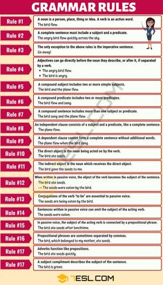 a poster with the rules for english and spanish students to use in their language class