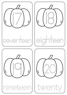 the letter b is for pumpkins coloring page with numbers and letters to color in