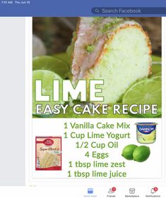 Lime Cake Recipe, Key Lime Pound Cake, Lime Pound Cake, Key Lime Desserts, Key Lime Cake, Lime Desserts, Lime Cake, Lime Recipes, Bundt Cakes Recipes