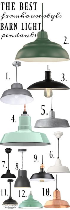 the best barn light pendants