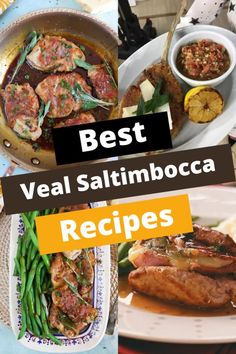 the best veal / saltimbocca recipes to make it tasteful and delicious