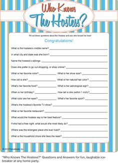 a blue and white striped background with the words who knows the groom?