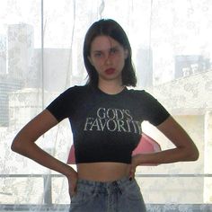 God's Favorite Top - Etsy Rhinestones Aesthetic, Lying Game, Clothes Vintage, Short Sleeve Crop Top, Women Y2k, Y2k Clothes, Aesthetic Women, Fairy Grunge