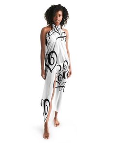 Whether youre hitting the beach or on your way to the pool, this wrap cover up dress for women is a must-have. Its lightweight and free-flowing feel is the perfect accessory for your swimwear you can style multiple ways.-Lightweight, flowing fabric-Self-tie closure- One size fits all- Style multiple ways- Length: 55"x 54" White Wrap Sarong For Beach, White Wrap Swimwear For Beach Season, White Wrap Beachwear Swimwear, Elegant Summer Beach Sarong, Chic White Sarong For Summer, Chic White Sarong For Spring, Elegant Summer Vacation Sarong, Elegant Sleeveless Beach Cover-up, Chic White Sarong For Vacation