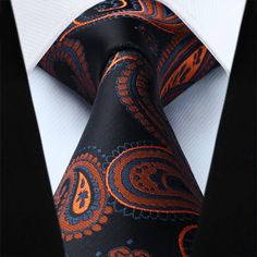 Dry clean only Standard Tie Tie Width: 3.4 inches(8.5cm); Tie Length: 59 inches(150cm); Handkerchief size: 12 inches x 12 inches(31cm x 31cm) Material: Silk Crafts: jacquard woven tie Occasions for business/party/dating/wedding etc. Gifts as thanksgiving/Xmas/valentine's day/birthday etc. Packaging includes: 1X Necktie; 1X Handkerchief; 1 Gift Box Black Fitted Tie With Pocket Square, Classic Black Neckwear For Gift, Classic Black Neckwear Gift, Classic Black Neckwear As A Gift, Silk Crafts, Pocket Square Guide, Pocket Square Styles, Business Party, Tie Length