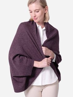 100% Cashmere Wrap| Purple Wearable Cashmere Wrap | Ovcio Gray Cashmere, Lightweight Baby, Pashmina Wrap, Netflix Show, Cashmere Wrap, Inner Mongolia, Cashmere Yarn, Fancy Restaurant, Mongolia