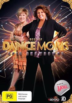 the best of dance moms - epic shows on dvd with an image of two women