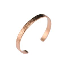 PRICES MAY VARY. 8 Inches in Circumference (length around wrist) – 6 ¾ inches of copper with 1 1/4 inch opening. Cuff adjusts to fit your wrist. Copper Thickness: 2mm, Width: 5mm or ¼ inch. 100% UNCOATED SOLID COPPER - Allow to Patina for an Organic Antiqued Look. To restore shine, clean with ketchup. Apply with a soft toothbrush or cloth, gently scrub, then rinse thoroughly with warm water, and dry/buff with a soft cloth. A mild Copper or Brass cleaner can also be used (test first). Care Card w Copper Wedding Anniversary, Hammered Cuff Bracelet, Award Winning Jewelry, Copper Anniversary, Copper Jewelry Handmade, Copper Cuff Bracelet, Copper Cuff, Discount Jewelry, Copper Bracelet