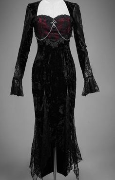 Vampire Mermaid, Dramatic Ethereal, Goth Prom, Vampire Dress, Lace Mermaid Dress, Goth Vampire, Vampire Clothes, Gothic Elegance, Romantic Goth