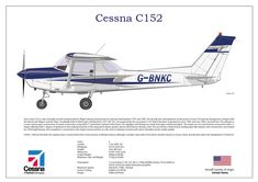 the cessna cj52 is shown in blue and white